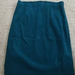 Karin Stevens Microfiber Skirt Dark Green 12P